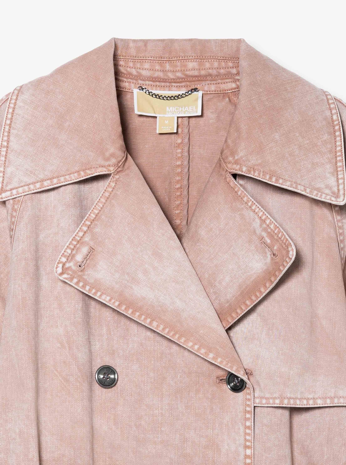 公式アウトレット】ガーメントダイ デニム トレンチコート - アウター