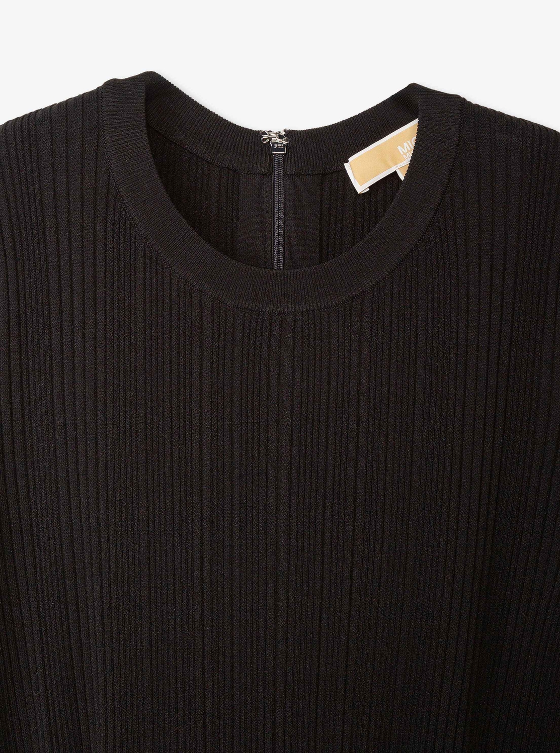 ストレッチニット チェーンベルト ミニ ドレス