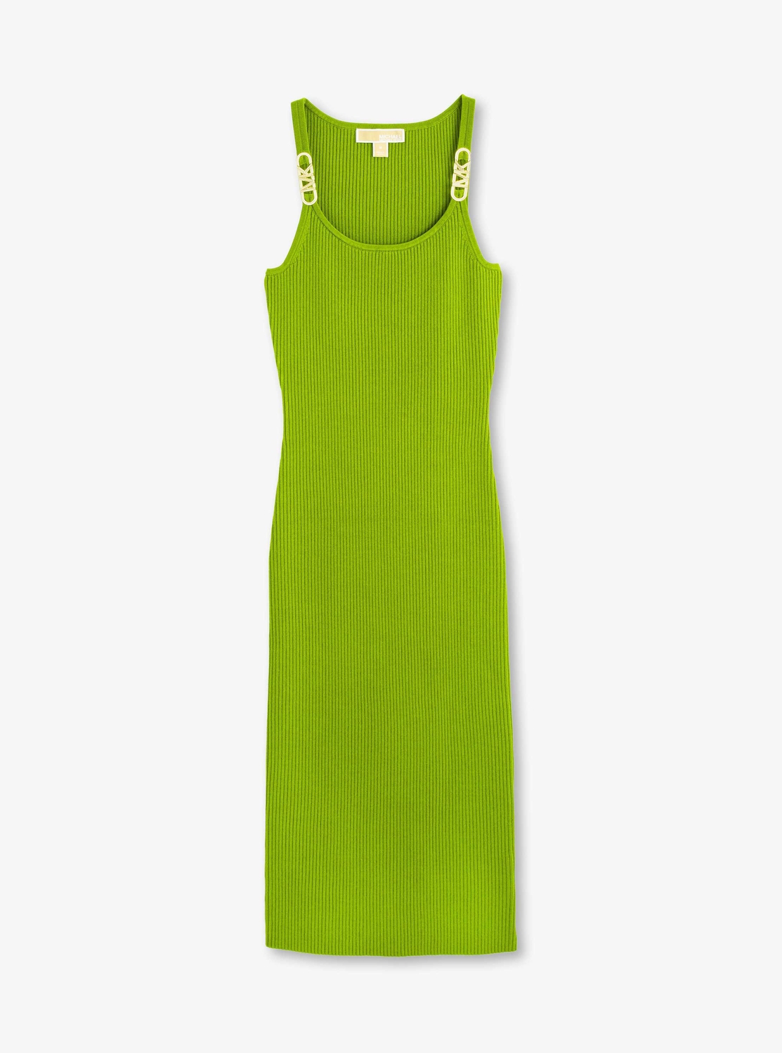 国内発送【MICHEAL KORS】リブストレッチニットミディドレス 公式アウトレット】リブ ストレッチ ニット ミディ タンクドレス
