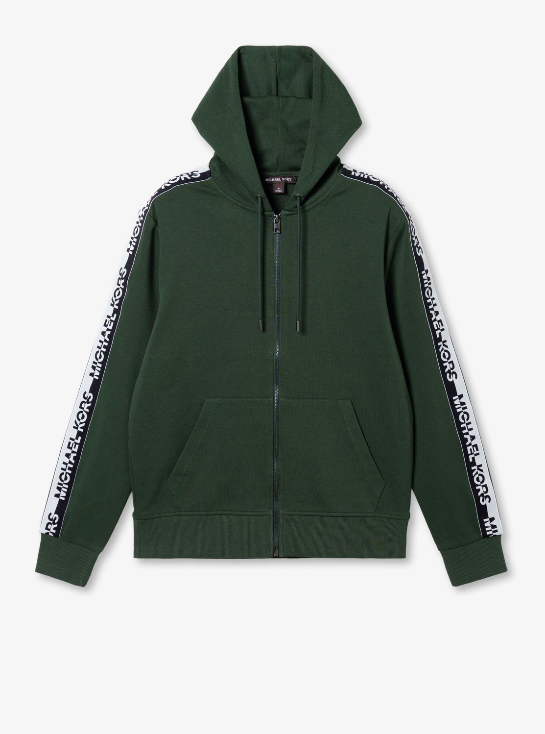 公式アウトレット】ロゴテープ コットンブレンド ジップアップ