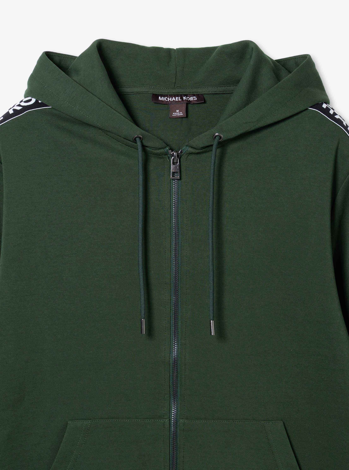 公式アウトレット】ロゴテープ コットンブレンド ジップアップ