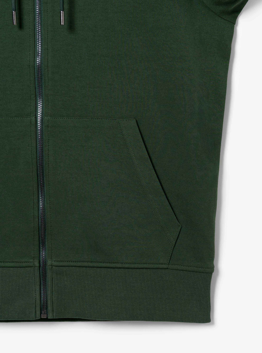 公式アウトレット】ロゴテープ コットンブレンド ジップアップ