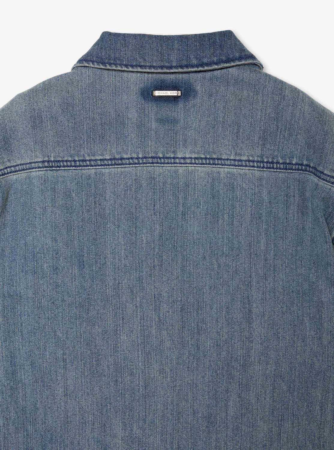 ハンドウォッシュ デニム ジップ シャツ ジャケット