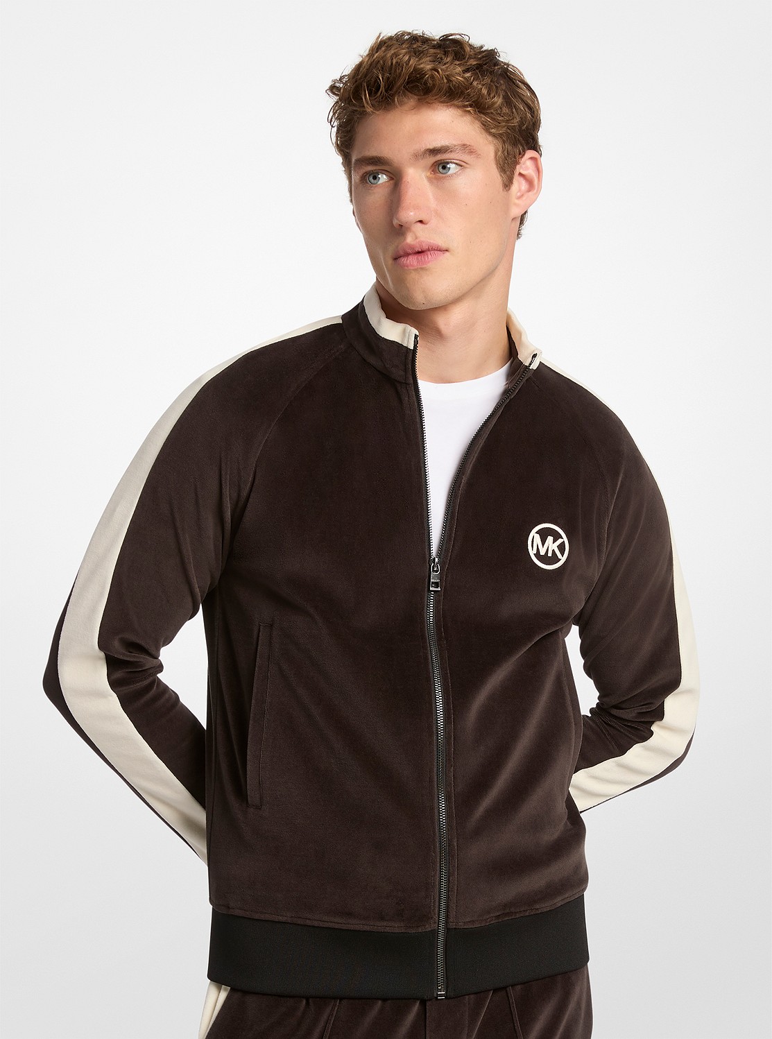 公式アウトレット】ストレッチ ベロア ジップアップ - ウェア|マイケル