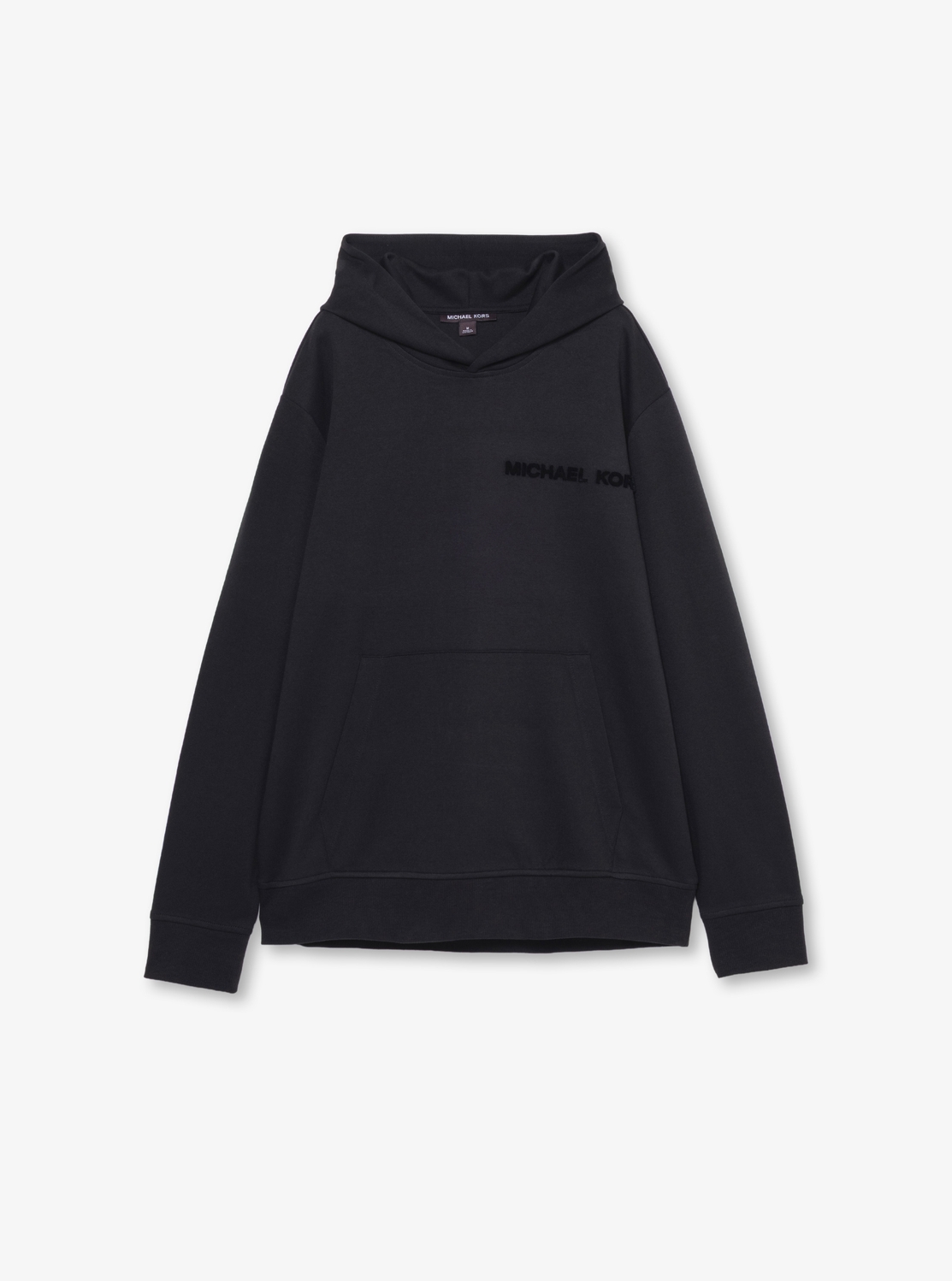 エンボス ロゴ コットンブレンド フーディー