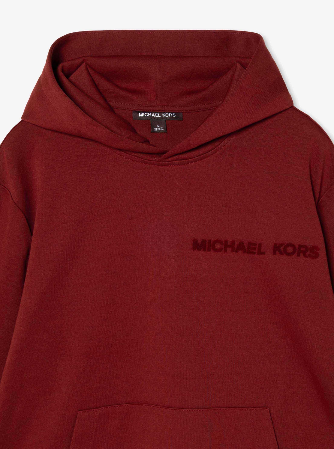 公式アウトレット】エンボス ロゴ コットンブレンド フーディー