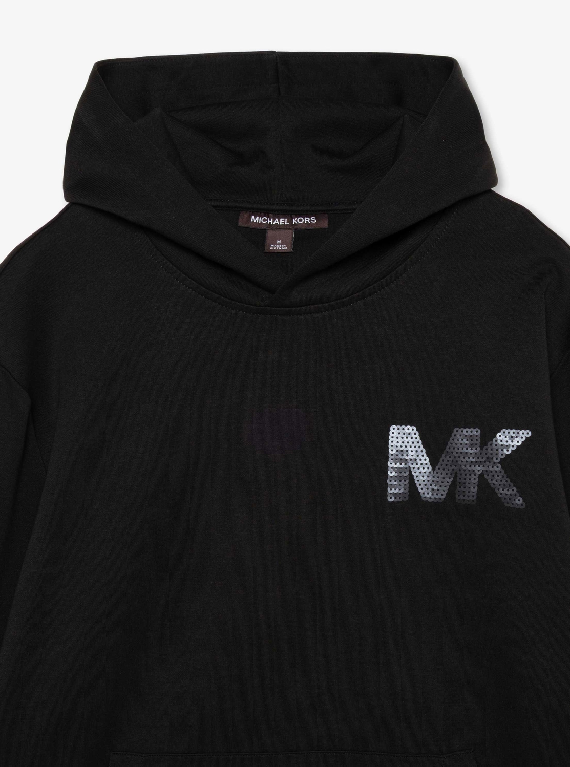 エンベリッシュド コットンブレンド フーディー