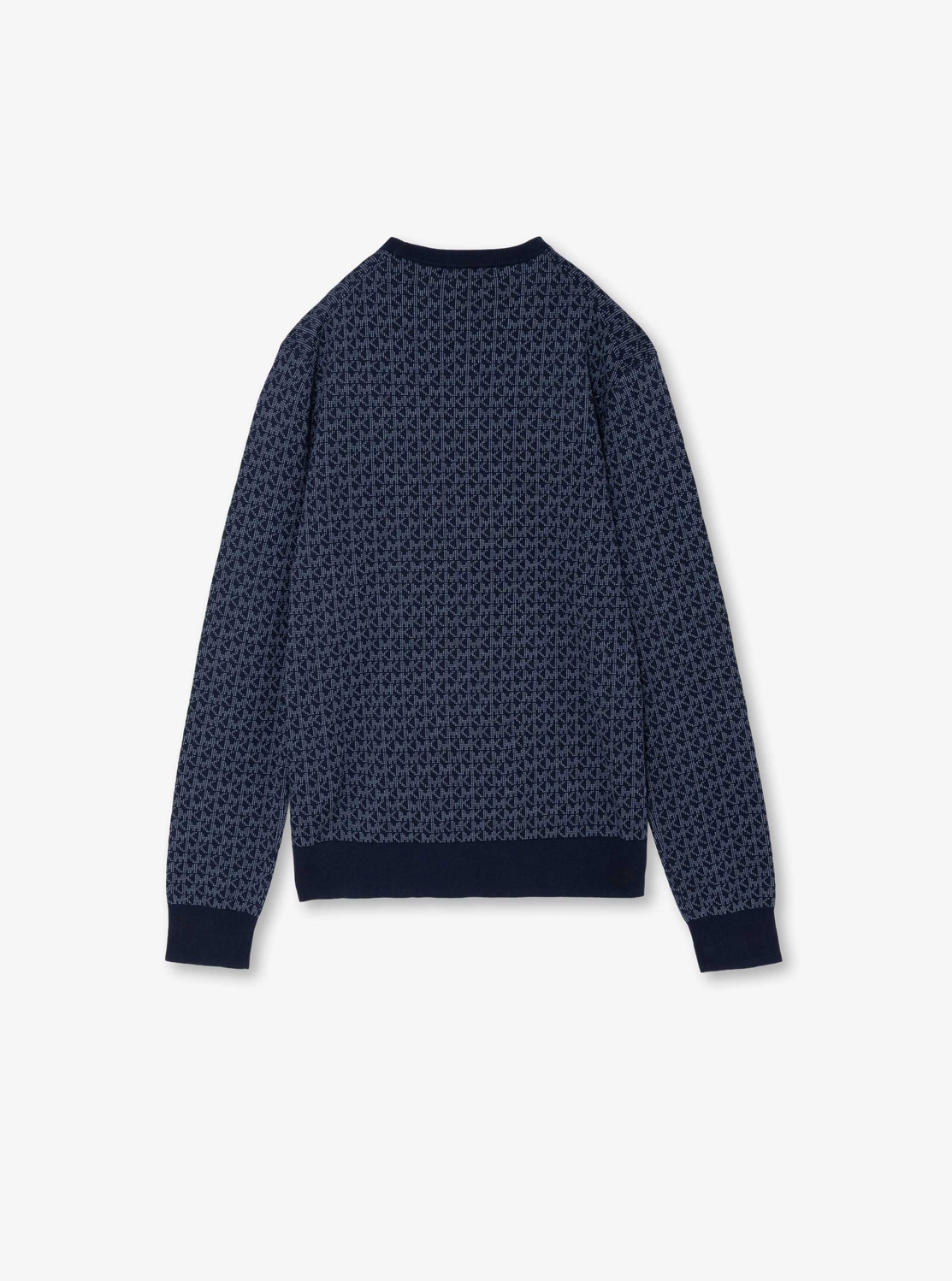 MICRO MKロゴ クルーネック セーター