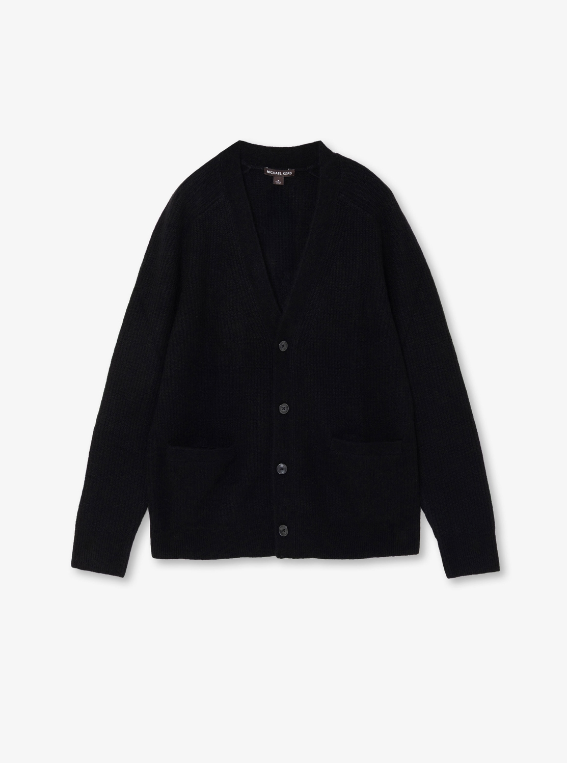 マイケルコース　MICHAEL KORS カーディガン　ブラック MICHAEL KORS マイケルコース スパンコール ニット カーディガン sizeS