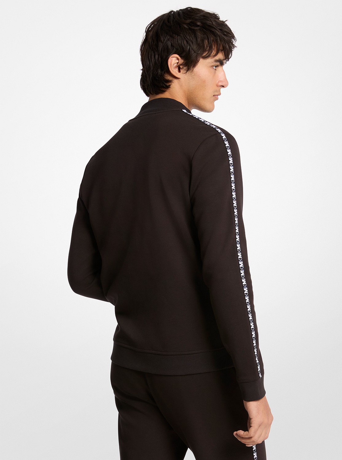 ロゴ テープ コットンブレンド ジャケット