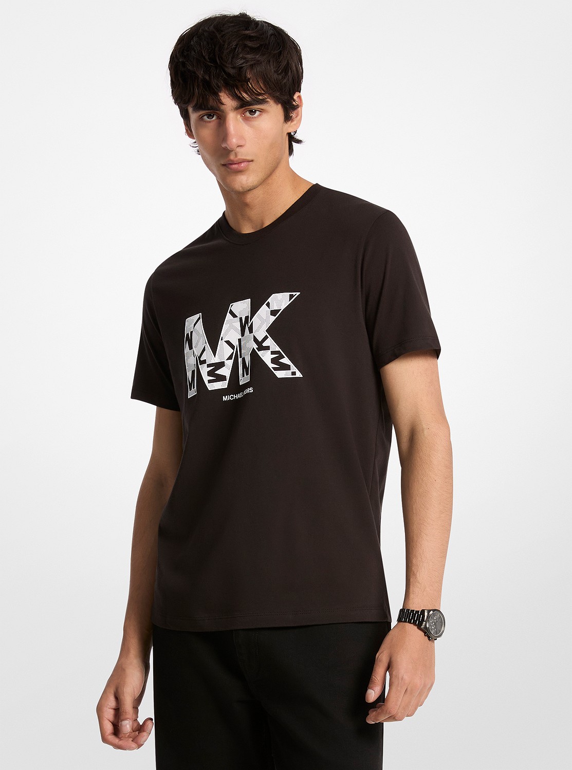 公式アウトレット】グラフィック ロゴ コットン Tシャツ - ウェア 