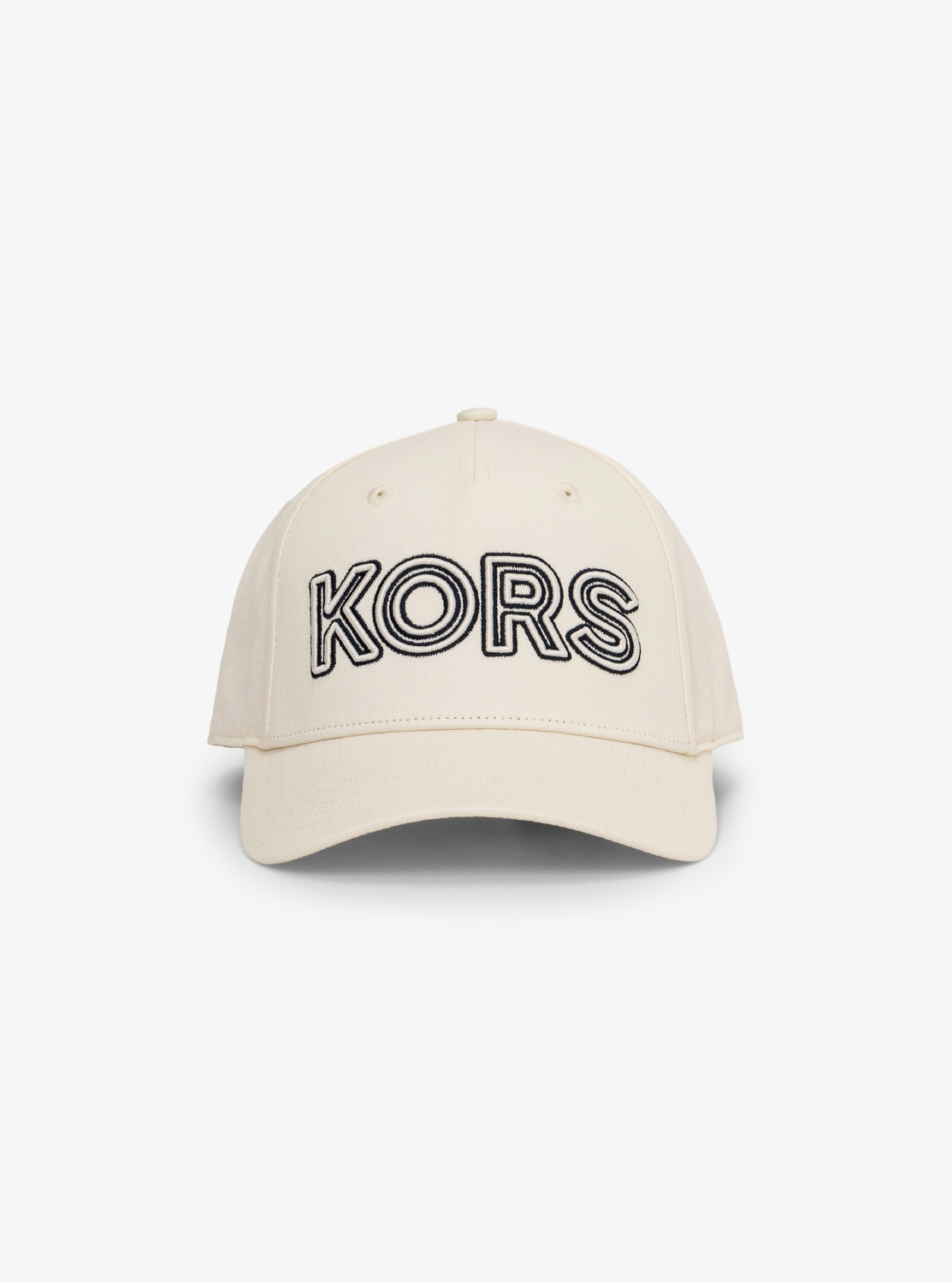 KORS エンボス ツイル キャップ