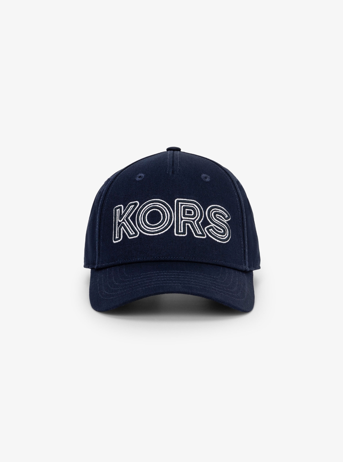 KORS エンボス ツイル キャップ