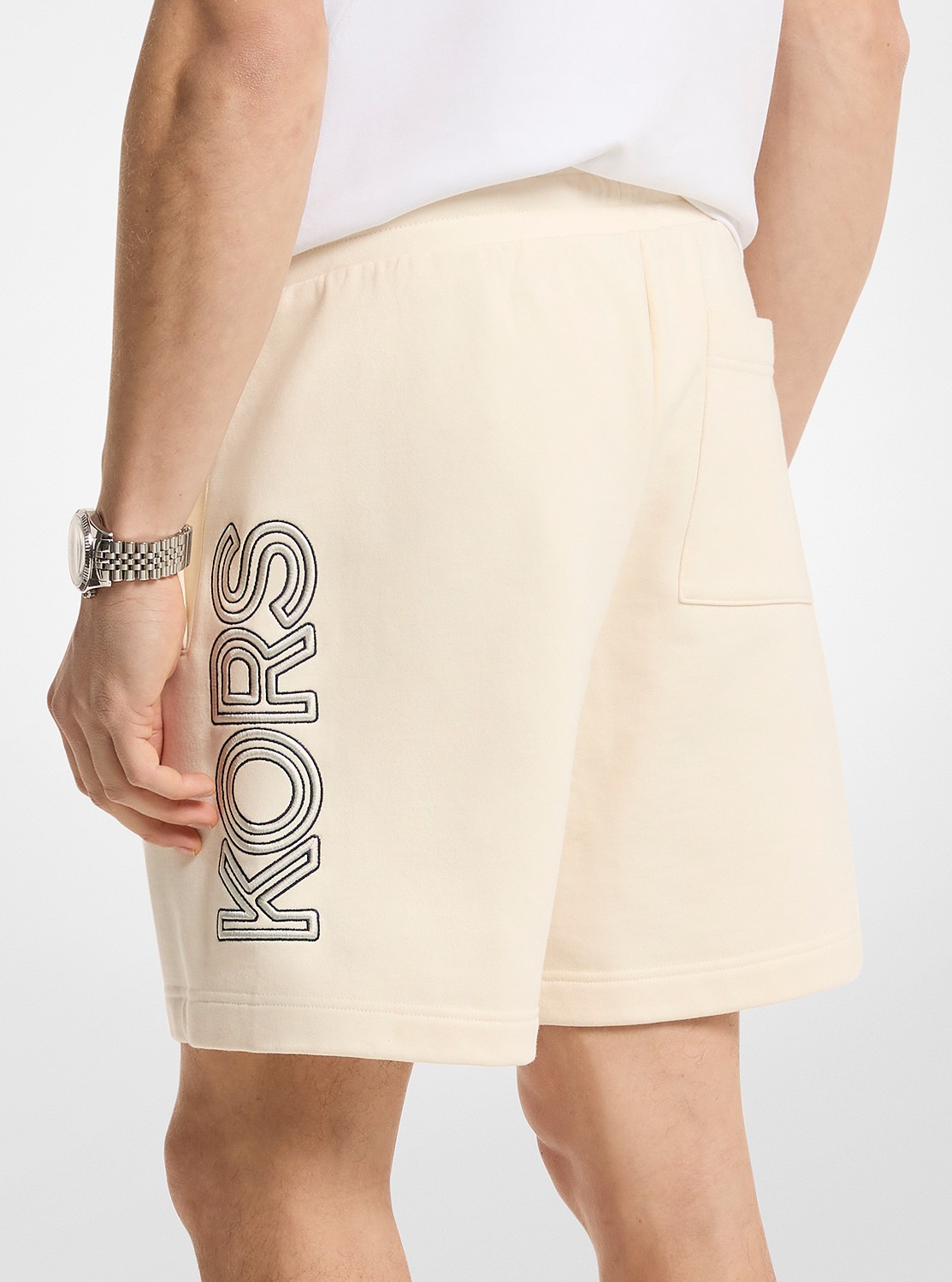 ロゴ コットン ショートパンツ