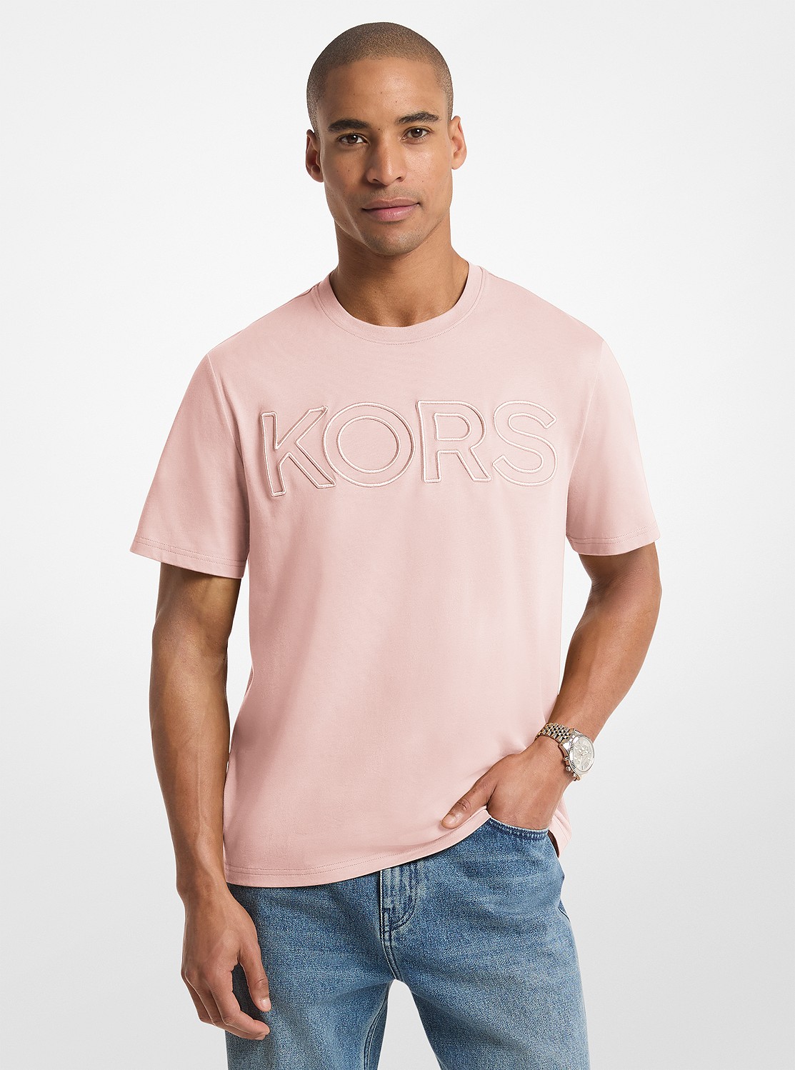KORS コットンジャージー Tシャツ