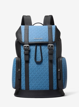 【美品】MK マイケルコース HUDSON ビジネス バックパック ネイビー 公式アウトレット】 ONLY ONLINE メンズ バックパック | マイケル