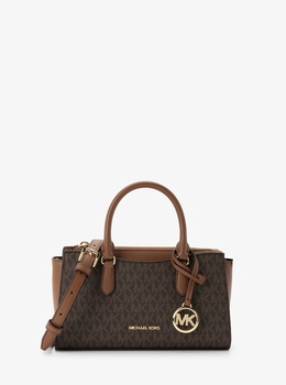 【人気】　マイケルコース　ケンリー　ボディバッグ　MK総柄　PVCレザー　白/茶 MICHAEL KORS マイケルコース アウトレット ウエストバッグ