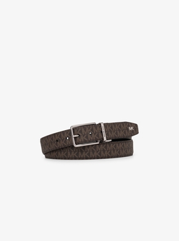 公式アウトレット】リバーシブル ロゴ レザー ベルト - MKシグネチャー