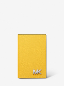 マイケルコース☆新品☆MKシグネチャー キーケース/黄色 イエロー 公式アウトレット】COOPER ロゴ キーケース - MKシグネチャー