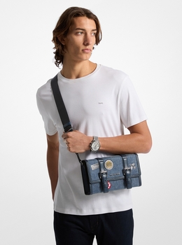 COOPER エンベリッシュ デニム トランク クロスボディ