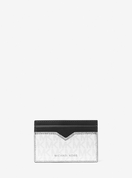 マイケル コース モノグラム ロゴ レタリング カードケース MichaelKors マイケルコース JET SET TRAVEL キーリングジップ