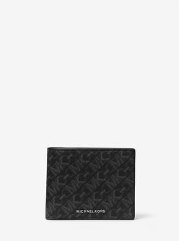 Michael Kors メンズ 財布 パスケース, ブラック 公式アウトレット】COOPER ビルフォールド ウィズ パスケース