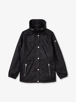 タグ付き　マイケルコース　MK　CHARMジャカードクロップジップフーディー　L 公式アウトレット】MK CHARM ジャカード クロップ ジップ フーディー