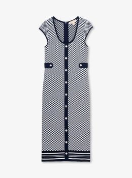 ワンピース MICHAEL KORS Women Mid Skirts MS582XRBFD BLUE Michael Kors Womens Twist Front Midi Dress, Blue, 0X : Target