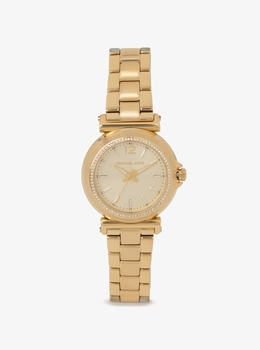 【TIMESALE】MICHAEL KORS レザーウォッチ 試着のみ 公式アウトレット】 ONLY ONLINE 時計 | マイケル・コース(MICHAEL