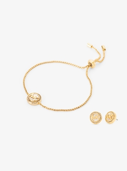 Michael Kors【センスUP♪】ブレスレット ピアス SET マイケルコース ピアス レディース 母の日 おしゃれ シルバー925