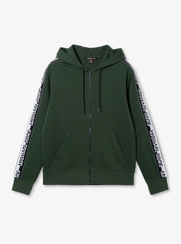 公式アウトレット】ロゴテープ コットンブレンド ジップアップ