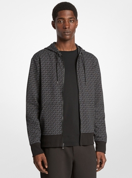 MICHAEL KORS セットアップ　XS（メンズ） ロゴ テープ コットン ジップアップ フーディー | トップス